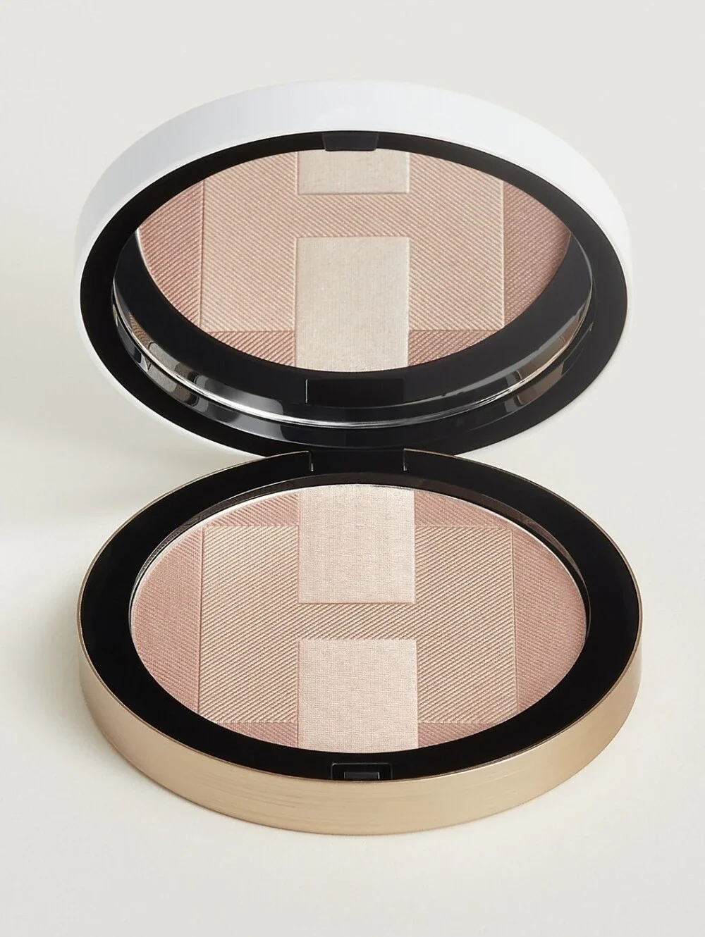 NEW~ Hermès Plein Air -H Trio iridescent mineral powder ~ Rose Atacama🌷💗